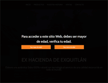 Tablet Screenshot of exquitlan.com
